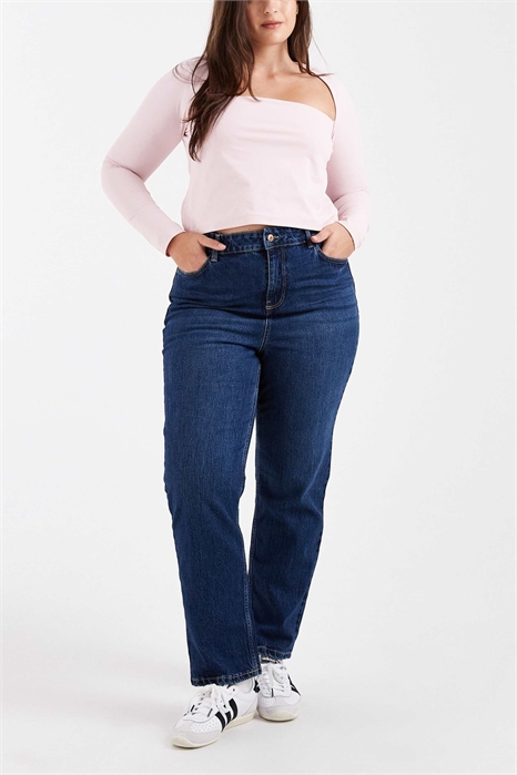 Джинсы New Look Curve с прямыми брючинами артикул 151897154