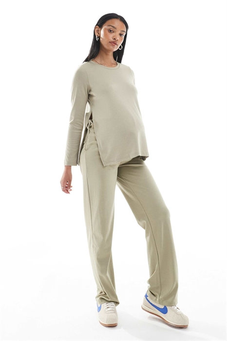 ASOS DESIGN Футболка для беременных и кормящих мам артикул 148607166