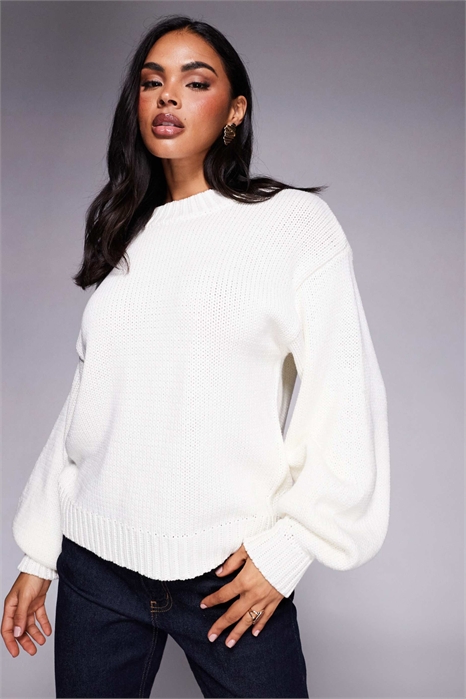 Свитер с рукавами-балонами «Harmony» артикул 148071650