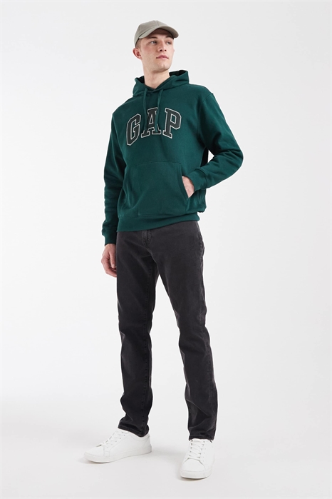 Джинсы с зауженным кроем артикул 155704264