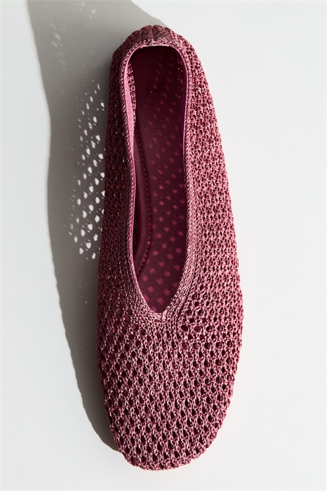 Плетеные балетки артикул 1319565001