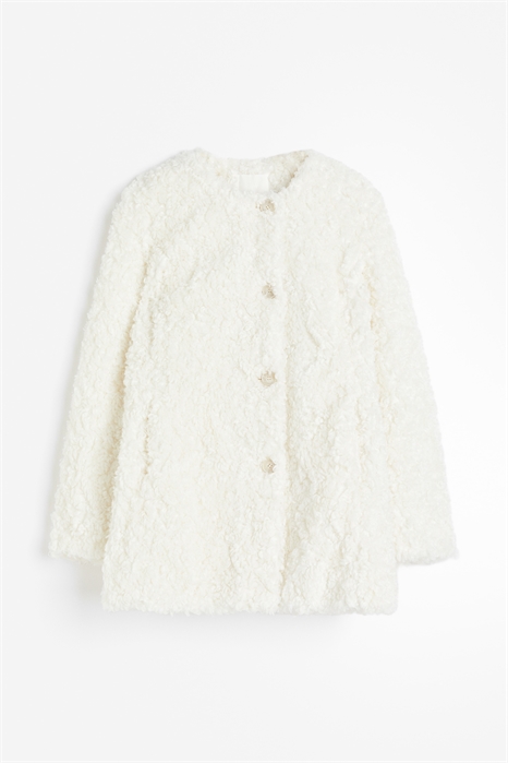 Плюшевый жакет артикул 1193302003