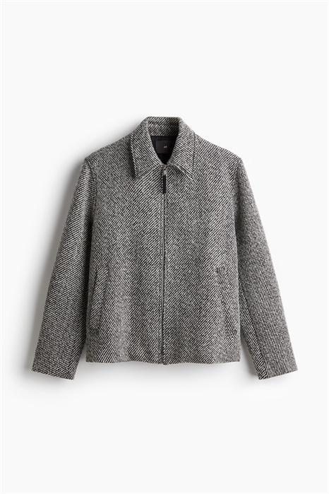 Куртка из шерстяного микса Regular Fit артикул 1234628003