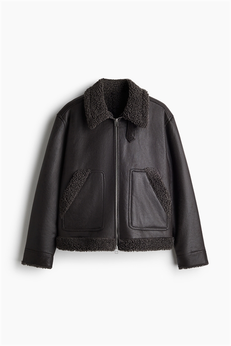 Куртка Regular Fit с плюшевой отделкой артикул 1245655002