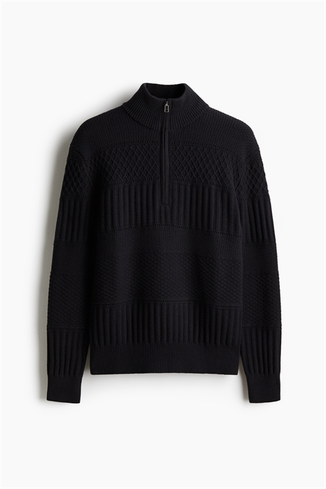 Джемпер узорчатой вязки Regular Fit артикул 1249718002