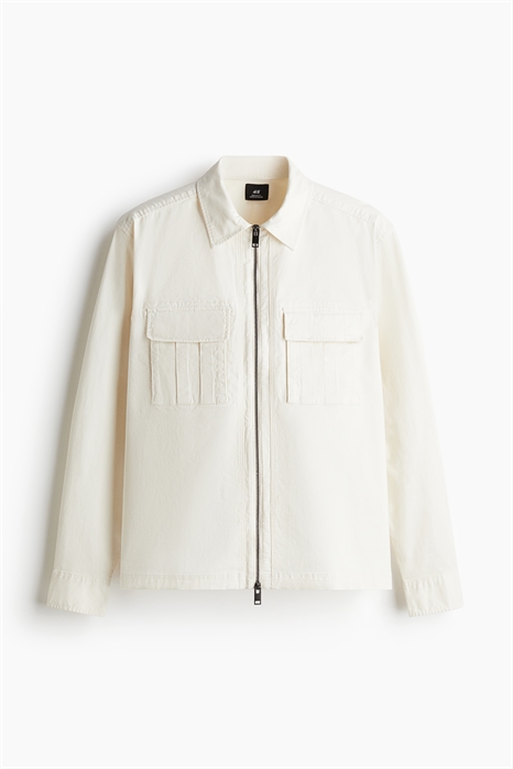 Рубашка Regular Fit из саржи артикул 1265606002