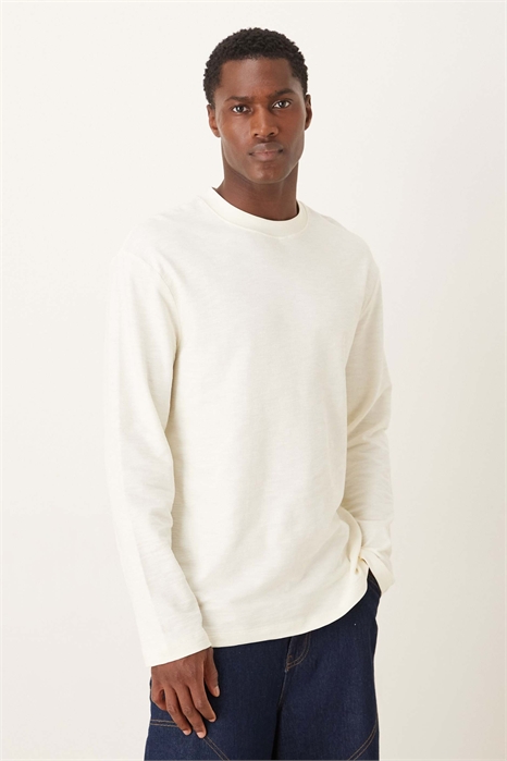 Футболка с длинным рукавом свободного кроя артикул 152670677