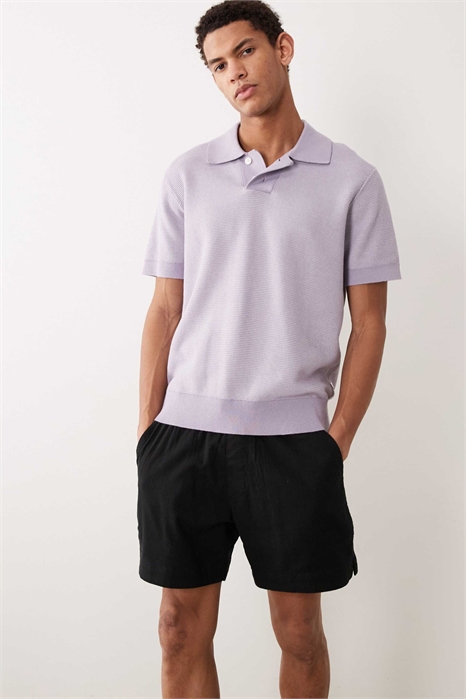 Шорты из смеси хлопка и льна артикул 155651315