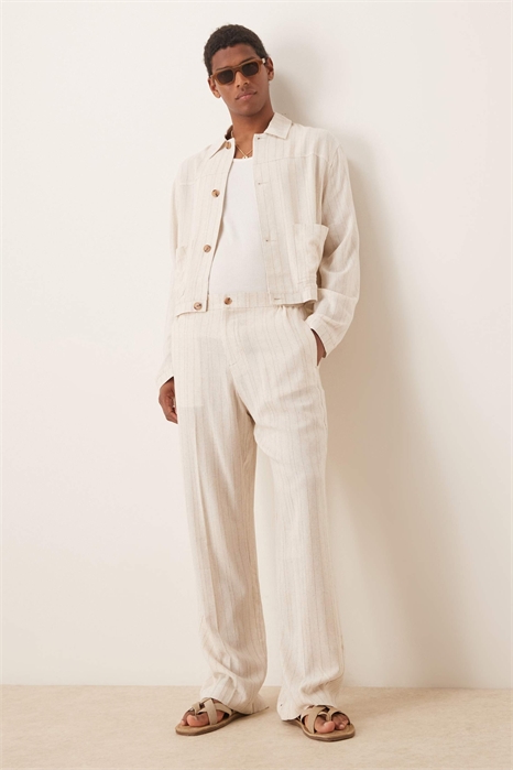 Smart Linen Mix Harrington co-ord артикул 141531554