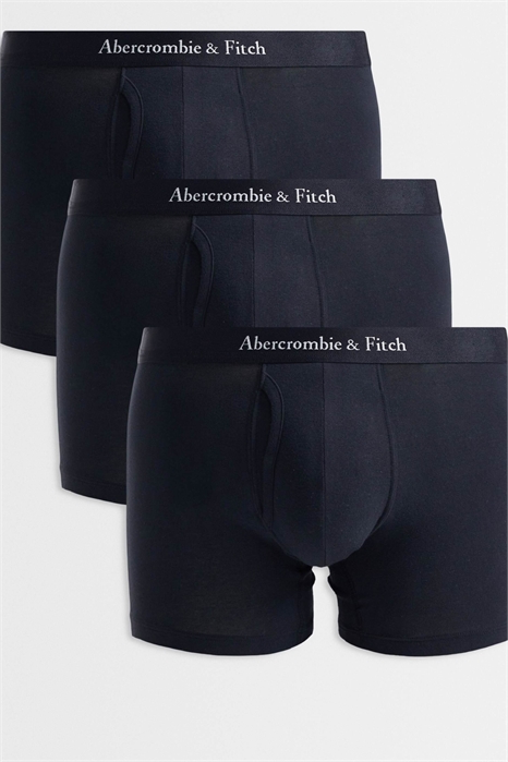 Боксеры с логотипом на поясе, упаковка из 3 штук артикул 155638810