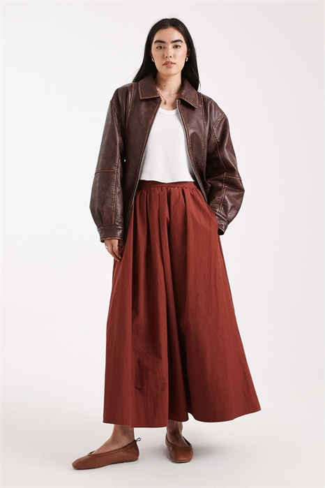 Юбка-миди с объемными деталями артикул 150830402