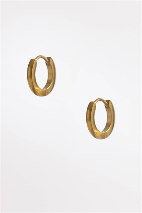 Водонепроницаемые серьги-кольца из нержавеющей стали диаметром 9 мм артикул 154888418