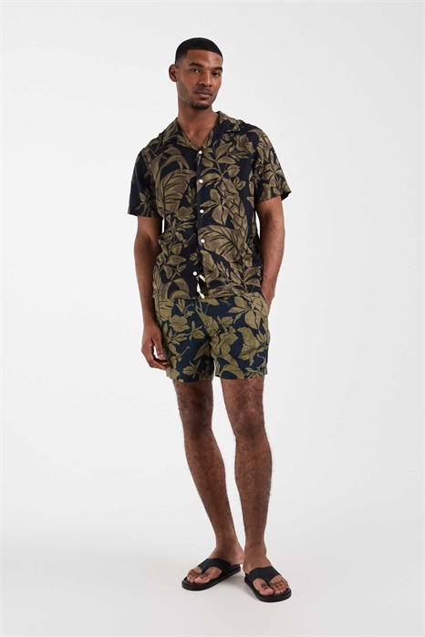 Льняные шорты co-ord артикул 154168266