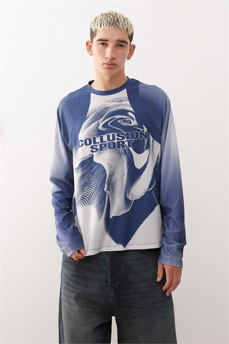 Футболка с длинным рукавом артикул 151337512