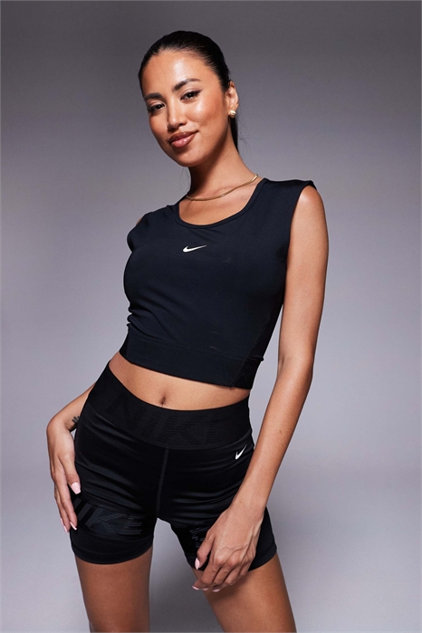 Укороченная майка Nike Pro Training Dri-FIT артикул 142398128
