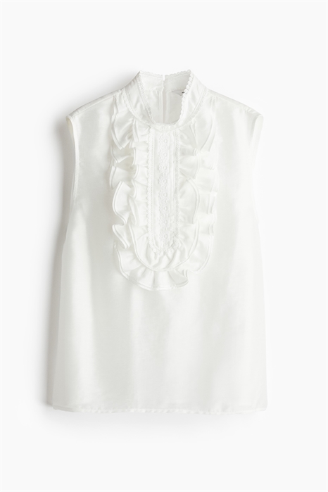 Блузка с рюшами артикул 1282812001