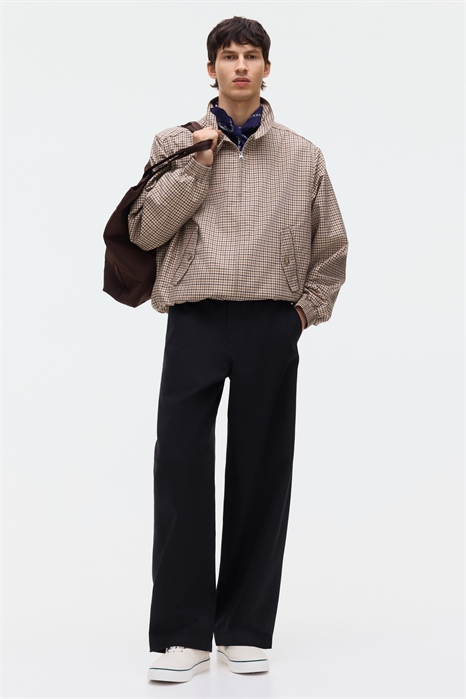 Хлопковые чиносы свободного кроя артикул 1319085001