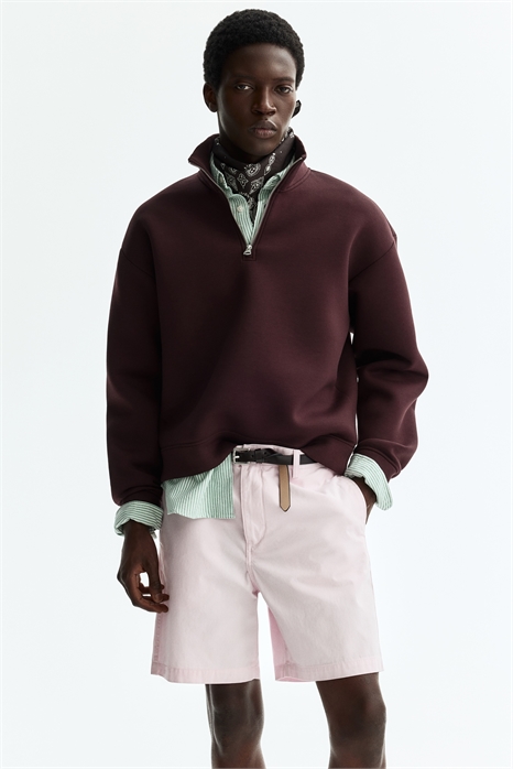 Шорты-чино свободного кроя артикул 1332028005