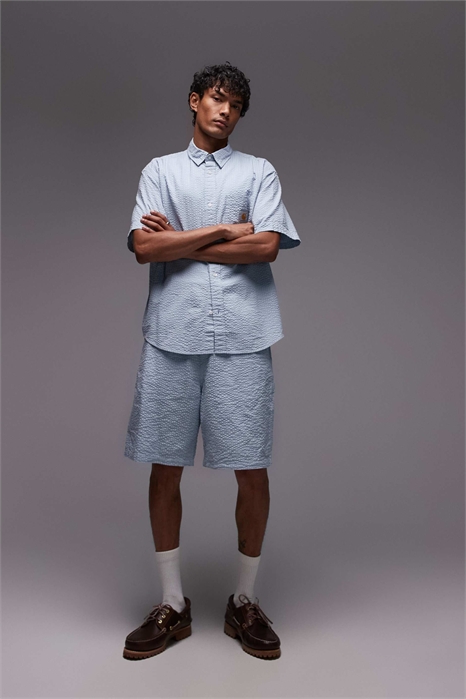 Шорты Toland из ткани «сирсакер» прямого кроя co-ord артикул 146695374