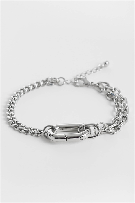 Универсальный браслет из звеньев, соединенных между собой артикул 155210358