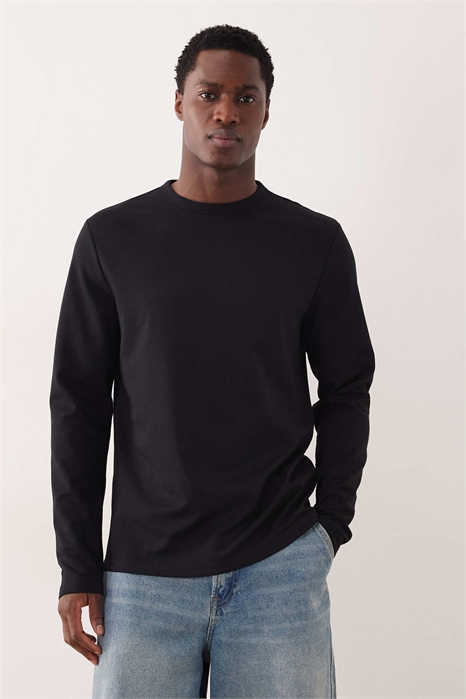 Футболка с длинным рукавом breatheMAX из плотной ткани, прямой крой артикул 153054421