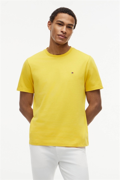 Футболка с круглым вырезом и вышивкой в виде флага артикул 156188690