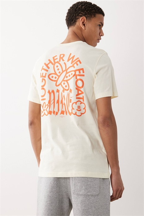 Футболка с принтом на спине «Together We Float» артикул 152633317