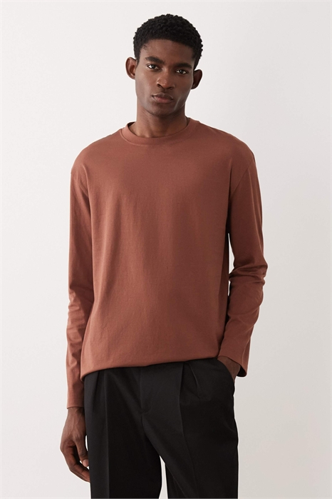 Футболка с длинным рукавом Essentials в стиле кэжуал артикул 154691876