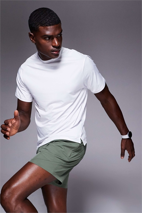 Тренировочная футболка Icon из быстросохнущей сетчатой ткани артикул 146850727