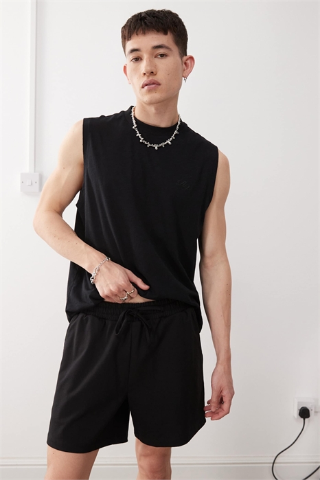 Шорты из джерси укоренной длины артикул 148251329