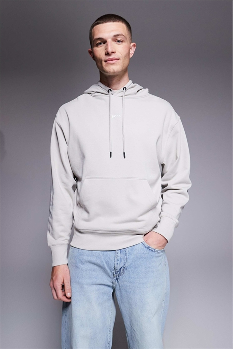 Толстовка с небольшим логотипом на груди артикул 153724762