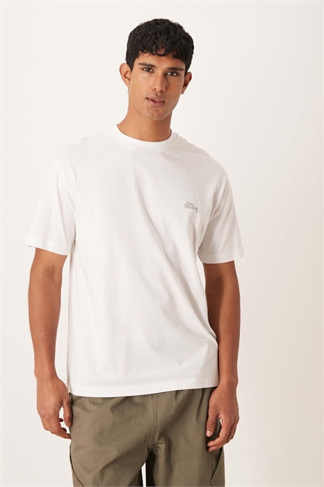 Футболка свободного кроя с надписью на груди артикул 150200462