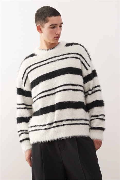 Свитер из смешанной шерсти артикул 151556311