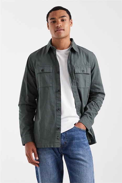 Шакет из хлопкового поплина с пуговицами артикул 151054034