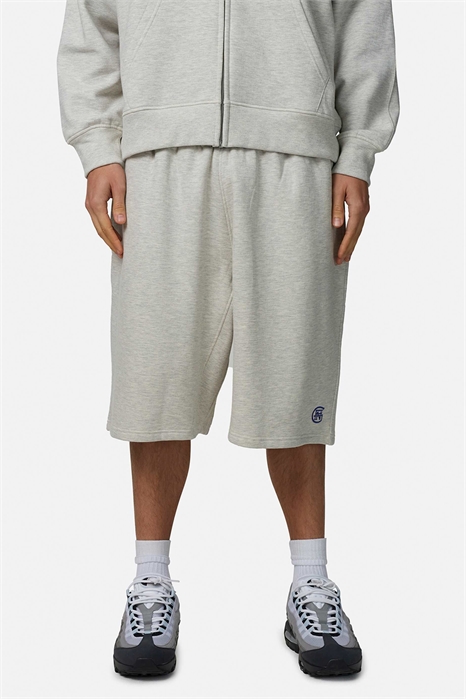 Шорты из трикотажа свободного кроя с монограммой артикул 156412007