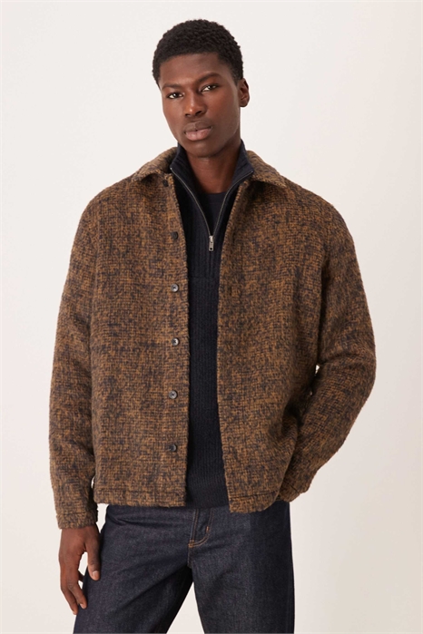 Рубашка премиум-класса с ворсовой отделкой артикул 148299035