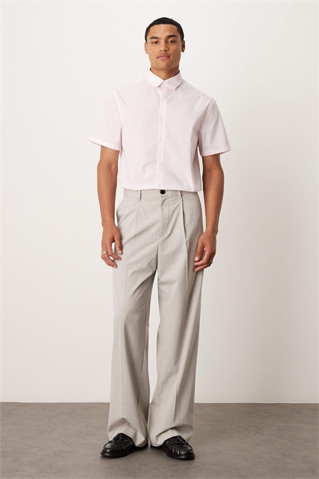 Классическая рубашка из поплина, не требующая глажки артикул 141218621