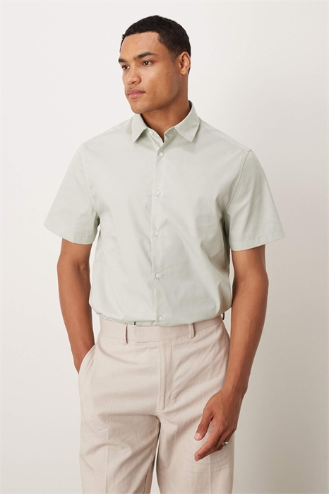 Классическая рубашка из поплина, не требующая глажки артикул 141218650