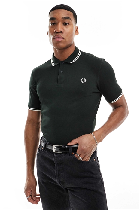 Поло с логотипом и двумя наконечниками артикул 133267082