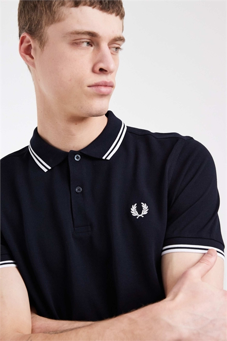 Поло с логотипом и двумя наконечниками артикул 118970337