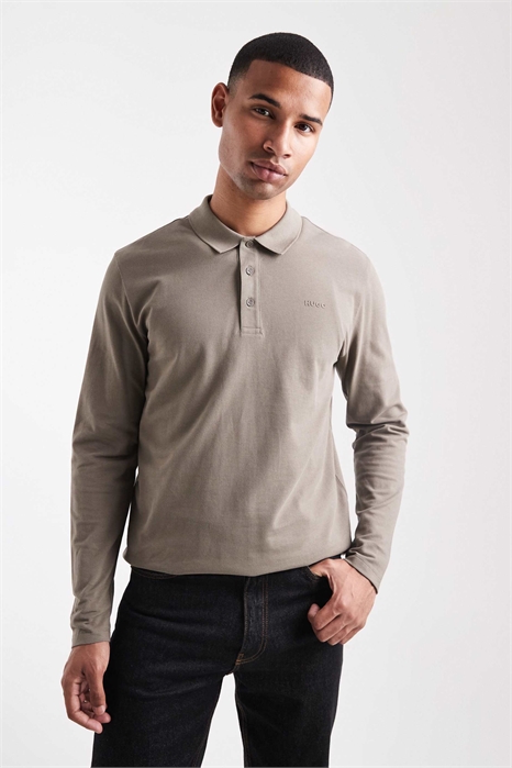 Поло с длинным рукавом с логотипом Donoslong артикул 148447985