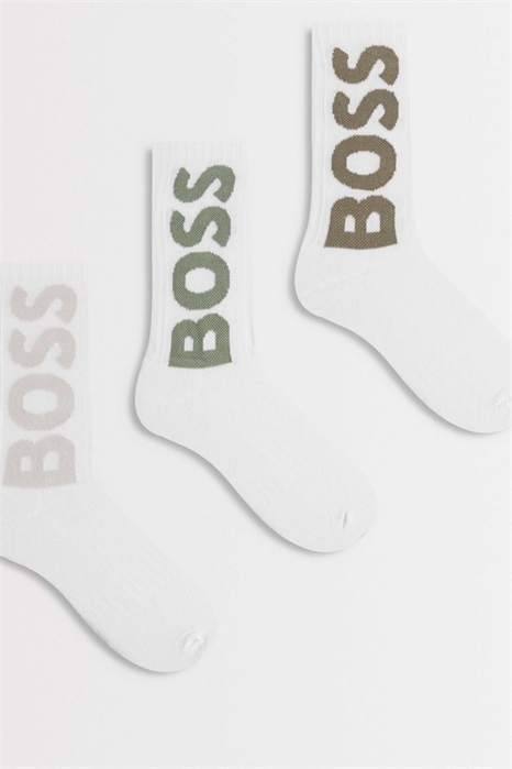 Набор из 3 пар спортивных носков BOSS Bodywear артикул 154242848