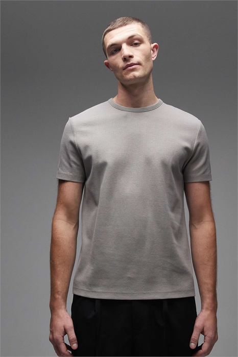 Футболка из чистого хлопка с высококачественной текстурой артикул 153838626