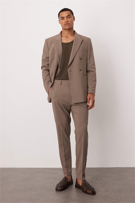 Брюки зауженного кроя артикул 142911895