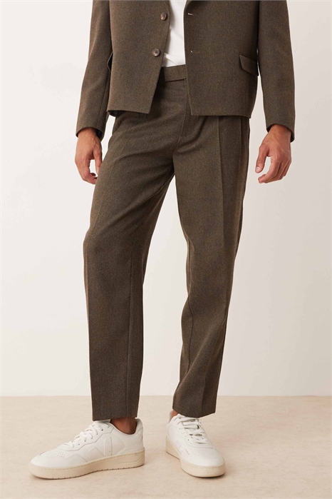 Брюки-кльош свободного кроя артикул 147695566