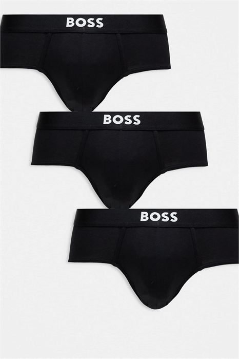 Набор из 3 пар трусов-хипстеров с логотипом на передней части артикул 141705029