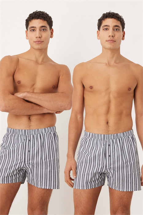 Набор из 2-х тканых боксеров артикул 151958672