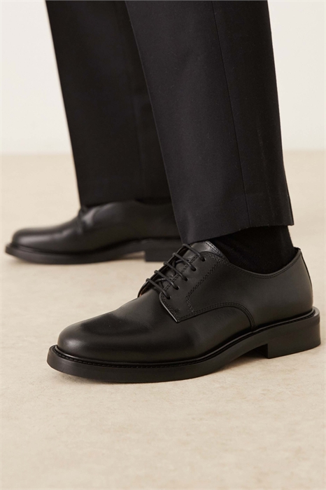 Классические туфли-дерби из натуральной кожи премиум-класса артикул 148856746