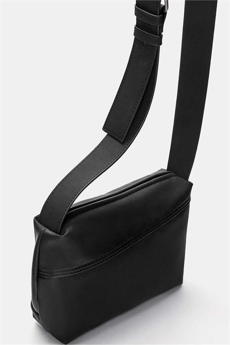 Сумка через плечо черного цвета артикул 152383101