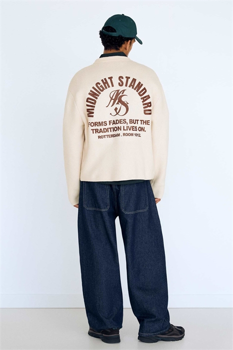 Свитер с жаккардовым принтом артикул 154895967